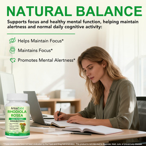 Таблетки экстракта родиолы розовой ArtoaLabs для поддержания здорового уровня стресса, поставляемые Sciencarin - Product Image 6