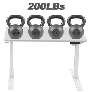 Động Cơ Duy Nhất Điện Chiều Cao Có Thể Điều Chỉnh Nhà Văn Phòng Làm việc Chơi Game Bàn Yên Tĩnh Tùy Chỉnh Linh Hoạt Chiều Cao Giảm Trở Lại Cơ Bắp - Product Image 3