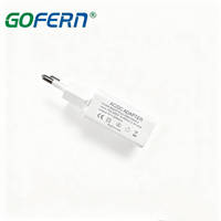 10W Chargeur Ac 100-240V Dc 5V 6V 9V 12V 24V Led Bande 0.5A 1A 2A Adaptateur de montage mural 5V2A Usb Type-C Adaptateur secteur 10W Eu Plug