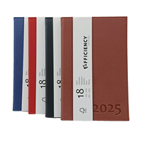 Carnet de notes exécutif en cuir rigide A5 de la marque HYX, reliure cousue, 80 feuilles, impression numérique, logo personnalisé en relief