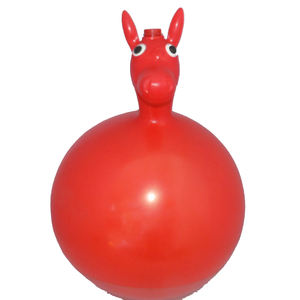 Pelota Saltarina Inflable de PVC con Diseño Personalizado de Caballo Animal, 45 cm, Multicolor - Product Image 5