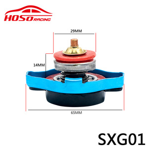 Tapa de depósito de agua Hoso Racing con indicador de temperatura 0.9 1.1 1.3 Bar, ajuste universal para modificación automotriz SXG01 - Product Image 4
