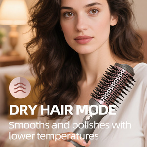 Dsp Hair Straightening <b>Brush</b> Electric <b>Heat</b> Protection For Women Home Use - Product Image 3