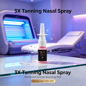 Private Label 3X Tanning Nasal <strong>Spray</strong> OEM ODM Custom Brand Advanced Sunless Bronzing Organic Hydrating Face Care Mist Self <strong>Tan</strong> - Product Image 3