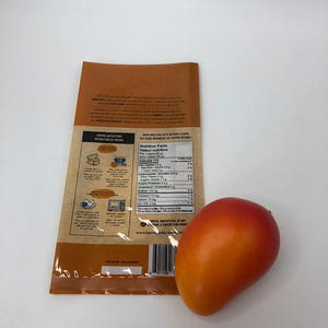 Sacs en plastique d'emballage écologiques sans BPA de qualité alimentaire imprimés en couleur avec fenêtre thermoscellée pour les produits secs aux noix - Product Image 2