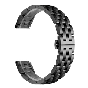 Para <span class=keywords><strong>Samsung</strong></span> <span class=keywords><strong>Galaxy</strong></span> 3 Watch 46mm S3 <span class=keywords><strong>active</strong></span> <span class=keywords><strong>2</strong></span> Reloj inteligente de lujo Banda de metal Correa de muñeca de acero inoxidable - Product Image 1