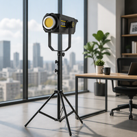 Lampu Video COB 500W Dapat Diredupkan 2800-6800K Pencahayaan Fotografi Kontinu Lampu Studio ABS untuk Fotografi Produk