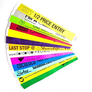 Bracelets Tyvek pour événements - En stock, étanches, néon, 250*19mm - Product Image 5