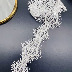 Кружевное платье из полиэстера и шелка - Product Image 5