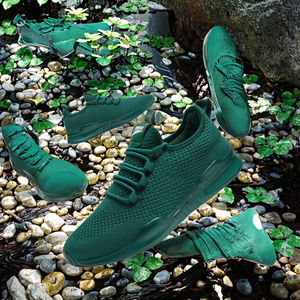 Zapatillas Deportivas Casuales para Hombre con Entresuela de TPR, Ultraligeras, Transpirables, de Malla, a la Moda, Tallas Grandes, con Suela de Goma Antideslizante - Product Image 3