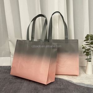 Bolsas de Compras Universales al por Mayor, de Tela No Tejida Reciclable, con Parche, Impresión en Intaglio, Impresión Serigrafiada, Personalizables - Product Image 1