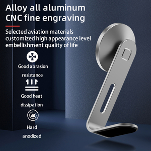 Sạc không dây đứng nhôm máy tính để bàn điện thoại di động chủ núi cho điện thoại thuận tiện bàn sử dụng - Product Image 3