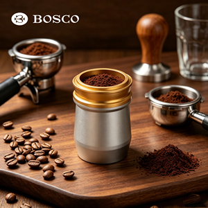 Dosificador de Café Portátil de Lujo BOSCO 54/58mm, Reutilizable, de Aleación de Aluminio, para Máquina de Espresso - Product Image 5