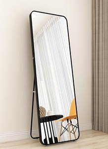 Modern stil boy aynası <span class=keywords><strong>Metal</strong></span> alüminyum alaşımlı duvar ve zemin monte camdan yapılmış - Product Image 5