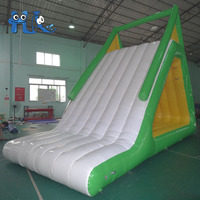 Glissades aquatiques gonflables en bâche PVC HUAAO HT-001 de haute qualité pour piscine adulte, capacité 100-500 kg