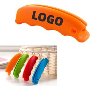 Agarrador de Bolsas de Compras de Silicona Innovador, Ergonómico, con Logotipo Personalizado, para Uso Diario - Product Image 4