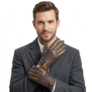 Best Selling Wholesale Price Durable Leather <b>Gloves</b> OEM Serviced Latest Design High Quality Customized Color Casual Thermal - Product Image 1