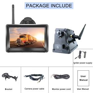 Factory Supply for <strong>Trailer</strong> Boat RV New Design 2x WiFi Wireless Magnetic Backup <strong>Camera</strong> 5" LCD Monitor Kit for <strong>Horse</strong> - Product Image 3