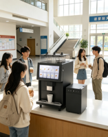 Cafetera Comercial Automática de Sobremesa 2026 LE, Pantalla Táctil, Autoservicio