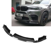 Kit carrosserie lèvre de pare-chocs avant en fibre de carbone pour BMW X5M X6M F85 F86 F85, style 3D