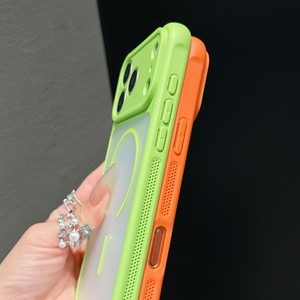 เคสโทรศัพท์แบบใสกันกระแทก ขอบแม่เหล็ก สำหรับ iPhone 17Air 16 15 11 pro max สีใส ป้องกันการลื่น ผลิตจากโรงงาน - Product Image 4
