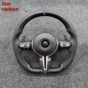 Volant sport en fibre de carbone exclusif W F, kit de modification et amélioration pour M3 M6 F15 F30 W - Product Image 1