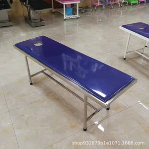 Table de massage en acier inoxydable 1900*600*680mm pour salon de beauté et usage hospitalier - Product Image 1