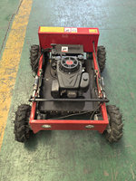 Tondeuse à gazon agricole robotisée automatique professionnelle sans fil 4x4 tout-terrain 4 temps de fabrication chinoise