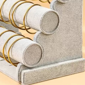 Jewelry Packaging Display Stand for Three-Layer Tray Bracelet Hanger - Product Image 5
