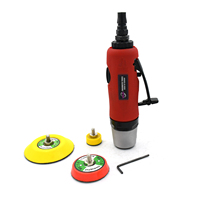 WeiLin 200HD Polisseuse pneumatique verticale 3 pouces 75MM Ponceuse droite pour les travaux de meulage et de polissage de surface