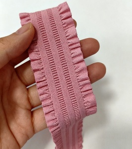 Thêu xù xếp li đàn hồi ren TRIM 5cm falbala băng đàn hồi cho váy váy quần yea24 - Product Image 2