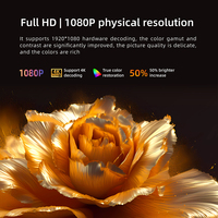 Projecteur intelligent LCD LED Topleo A300 1080P avec mise au point automatique, ajustement automatique de l'écran, évitement automatique des obstacles, WiFi 6 pour cinéma maison