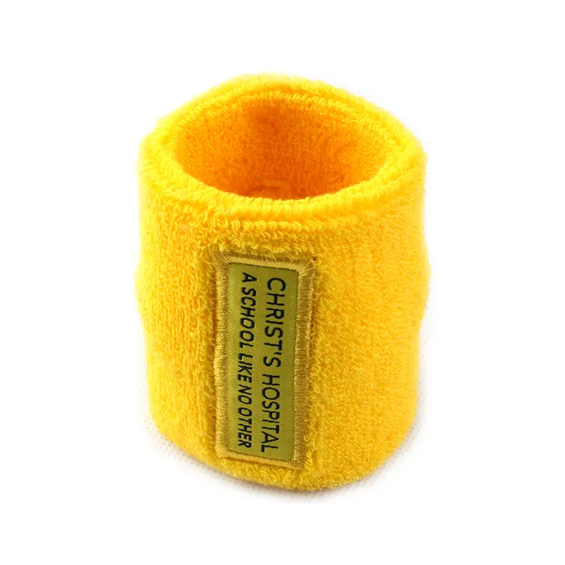 Promotional Skin-friendly Soft Cotton Outdoor Sport Sweatbands with Logo