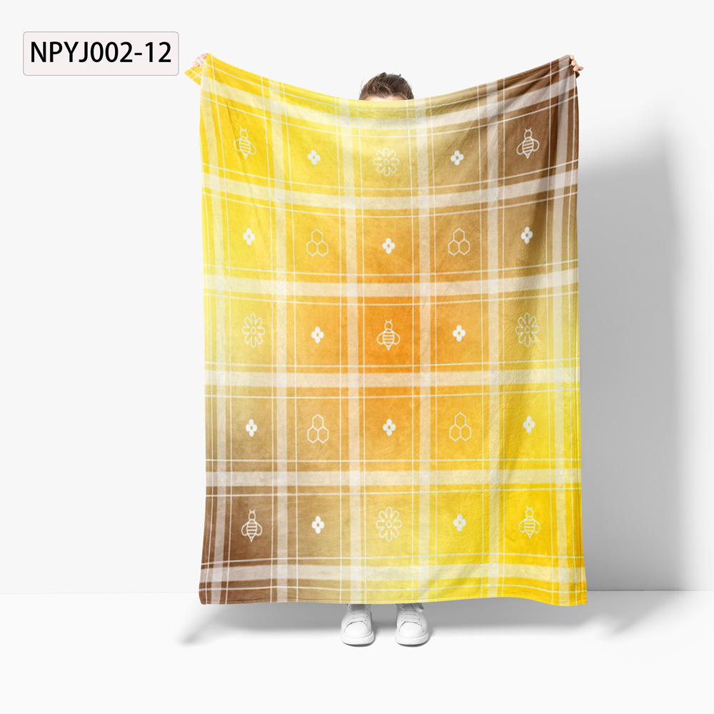 Brown Gradient Plaid NPYJ002-12