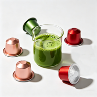 Heetverkopende Ceremoniële Pure Matcha Latte Capsules voor Espressomachines, compatibel met Nespresso Pods, afslankthee, bulkverpakking