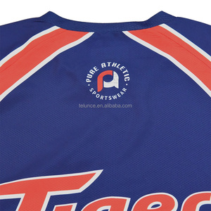 Vestes de baseball personnalisées à sublimation PURE pour entraînement en cage, vente en gros, séchage rapide, maillots de baseball et softball pour jeunes, vestes de frappe pour hommes - Product Image 5