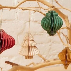 ชุดตกแต่งกระดาษรูปผลไม้หลากหลายแบบ แอปเปิ้ล ลูกแพร์ ลูกพลับ ฟักทอง สำหรับงานปาร์ตี้ตรุษจีน - Product Image 3