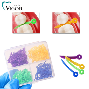 Pack de cires dentaires jetables colorées pour espaces interdentaires, avec plusieurs trous - Product Image 5