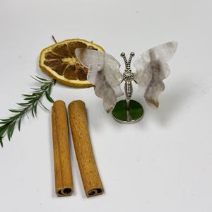 Offre Spéciale – Vente en Gros : Mini Ailes de Papillon Polies en Améthyste, Quartz et Agate – Minéraux et Cristaux Naturels pour la Décoration Intérieure - Product Image 6