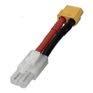 14awg 와이어가있는 수 <span class=keywords><strong>TAMIYA</strong></span> 어댑터에 암 XT60 XT-60 커넥터 - Product Image 1