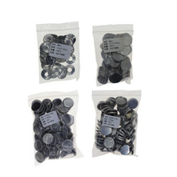 Boîtier pour pile bouton en acier inoxydable 304 LIR2016 avec joints toriques et ressort/entretoise pour la R&D de piles bouton (20x3.2mm)