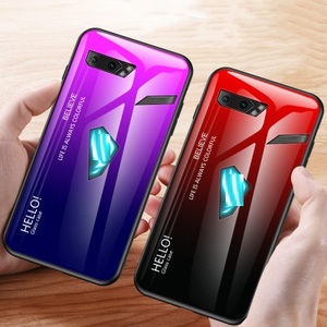 Ốp Lưng TPU Mềm Gradient Ốp Lưng Kính Cường Lực Phụ Kiện Điện Thoại Di Động Vỏ Da Cho Asus Rog 2 Rog Phone 2 Phone2 Phone II - Product Image 4