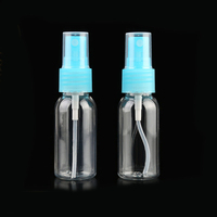 Flacon pulvérisateur en plastique HDPE bleu Ningbo pour cosmétiques, 30 ml, 50 ml, 60 ml, 100 ml, 120 ml, 180 ml