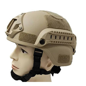 Casques de protection pour sports de plein air DF22 couleur kaki en stock en gros - Product Image 2