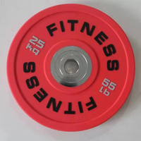 Plaque de musculation colorée de haute qualité, durable et portable, avec trou de 50 mm, pour usage commercial et domestique