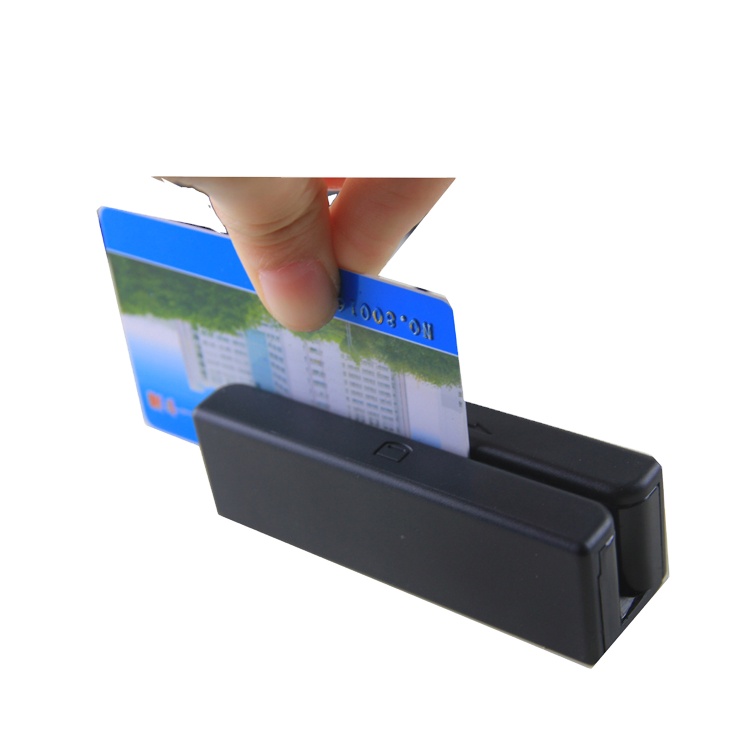 Mini Usb Magstripe 3-Track Pos Systeem Creditcards Hi Lo Co Scanner Swipe Magneetstrip Kaartlezer