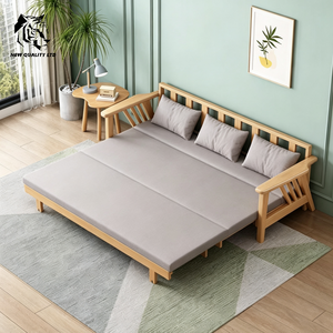 โซฟาผ้าแบบยืดได้ ผลิตจากโรงงาน ราคาประหยัด ปรับแต่งได้ มีสินค้าจำนวนมากพร้อมส่ง โซฟาไม้พับได้ ดีไซน์ใหม่สำหรับห้องนั่งเล่น - Product Image 4