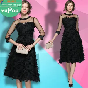 도착 판매 2024 새로운 여자 옷 도매 패션 의류 우아한 캐주얼 그물 원사 공주 투투 무도회 기질 드레스