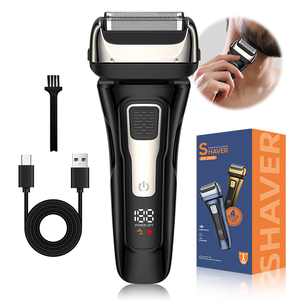 เครื่องโกนหนวดกันน้ำแบบพกพา ชาร์จด้วย Type-C พร้อมหน้าจอแสดงผลดิจิตอล - Product Image 1