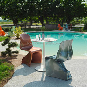 Silla de salón de fibra de vidrio moderna nórdica duradera él su cuerpo sexual Silla de ocio para sala de estar al aire libre muebles para el hogar - Product Image 5